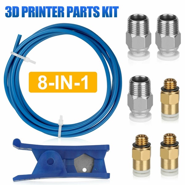 PTFE Tube 3D Printer Filament Tube + Cutter+ M6 M10 Connector Carousel 1