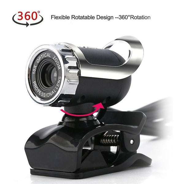 Megapixel Webcam Digital 360 Degree Microphone Carousel 2