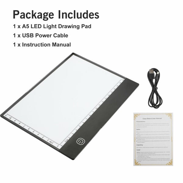 A5 LED Light Box Drawing Board Pad Carousel 9