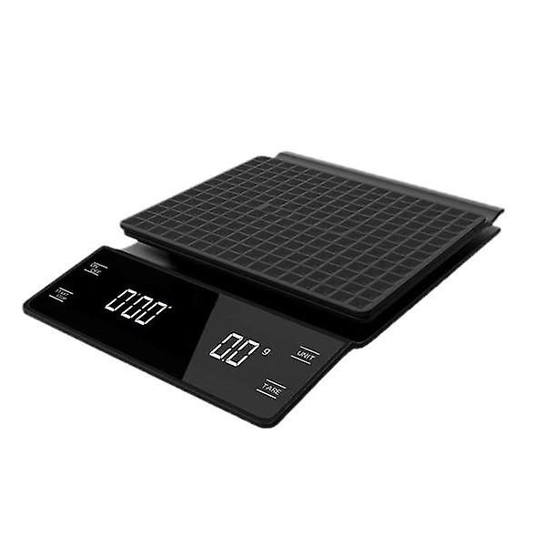 3kg/0.1g Electronic Coffee Scale Carousel 1