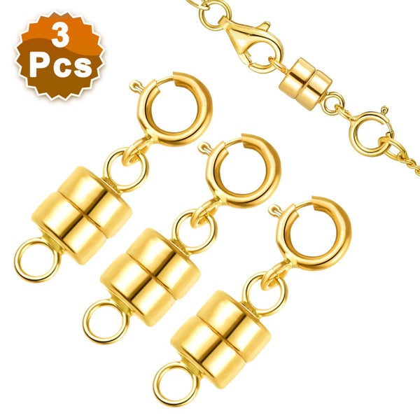 Magnetic Necklace Spring Claw Clasps Buckle Carousel 10