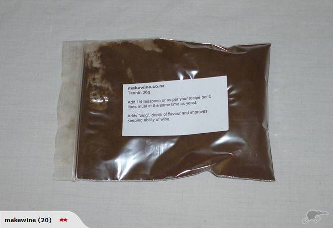Tannin for home winemaking 100g Carousel 1