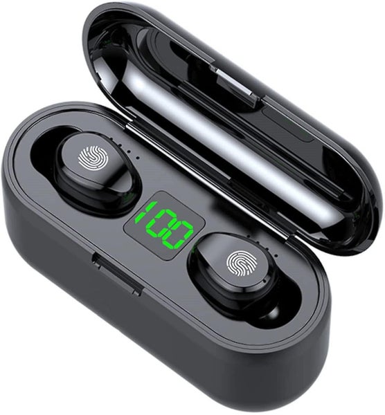 True Wireless Earbuds, Upgraded Bluetooth 5.0 Chip F9, Touch Control in-Ear Carousel 1