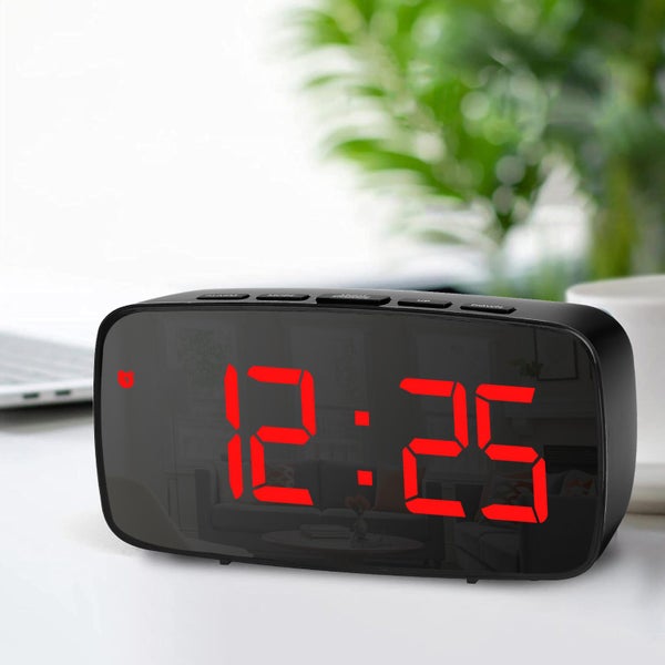 Back-light LCD Alarm Desk Clock Carousel 1