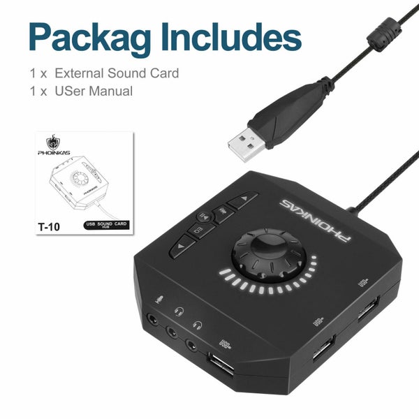 External Sound Card Adapter Carousel 9