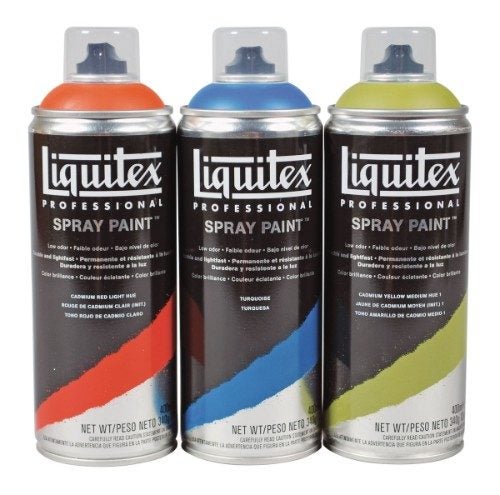 Liquitex Acrylic Spray Paint 400ml - Fluorescent Green (0985) Carousel 1