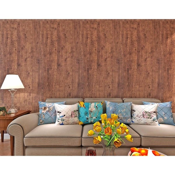 Light Faded Brown Wood Pattern Wallpaper, charming? Solved by Idiya! Carousel 1