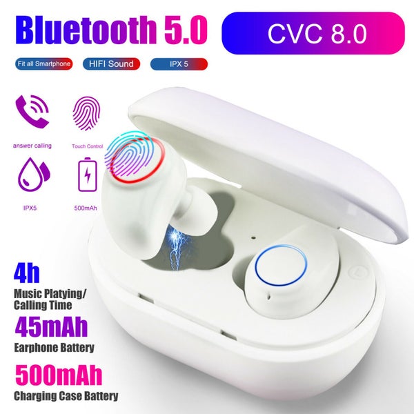 Wireless Earbuds Headphones Bluetooth Earphones Headset Carousel 1