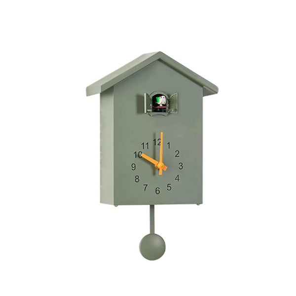 Smart Time Wall Clock Rhododendron Outside the Window Time Signal Wall Clock Carousel 1