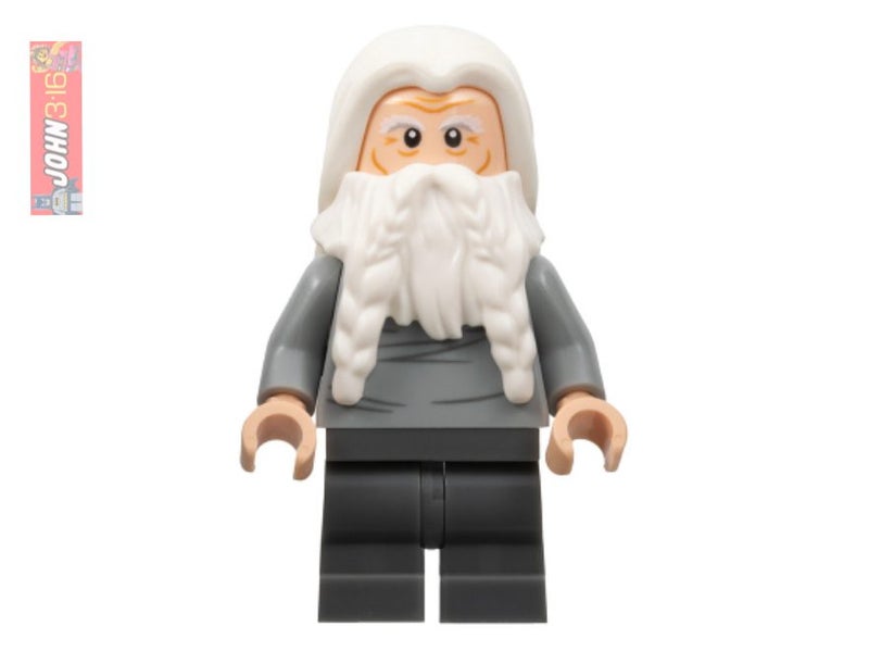 GLOIN THE DWARF - AWESOME LORD OF THE RINGS RIVENDELL LEGO MINIFIGURE Carousel 1