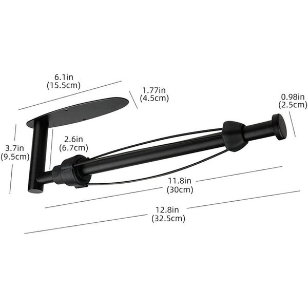 Paper Towel Holder Under Cabinet with Damping Effect Carousel 2