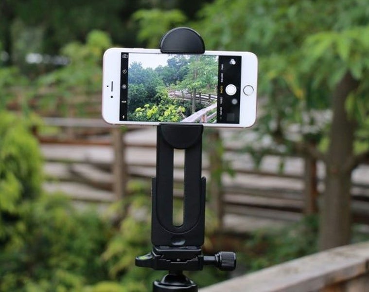 Tablet/iPad Tripod Mount Holder 1/4" Thread Sale NZ Stock Deal Carousel 2