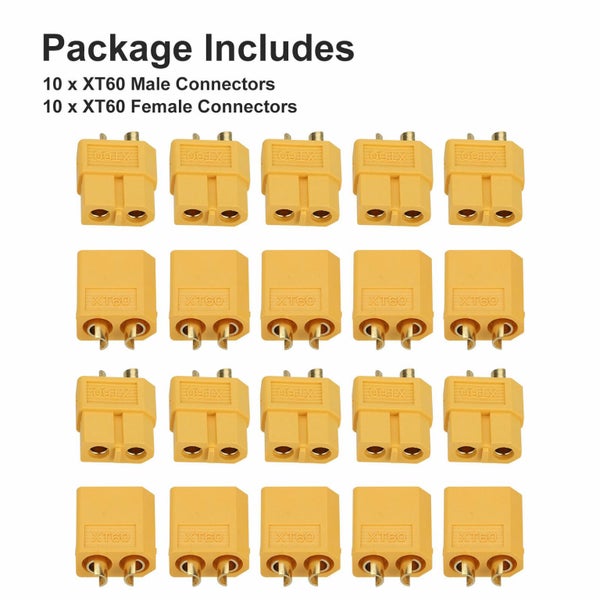 XT60 Male Female Connectors Carousel 8
