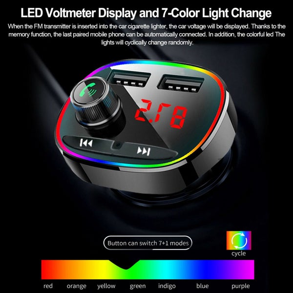 Bluetooth FM Transmitter Carousel 2