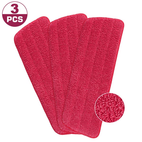 Microfiber Flat Mop Replacement Cloth Carousel 10