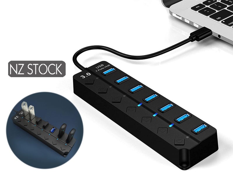 7 Ports USB Hub 3.0Hot NZ Clearance Carousel 1
