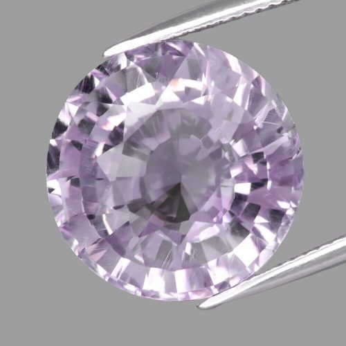 15.19CT UNHEATED EXCELLENT ROUND CUT 100% NATURAL LAVENDER PURPLE AMETHYST Carousel 1