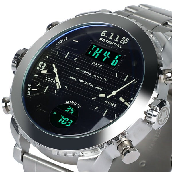 Mens Luxury Analog Quartz Watch Carousel 1