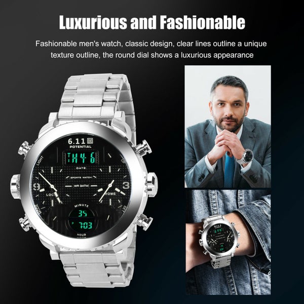 Mens Luxury Analog Quartz Watch Carousel 2
