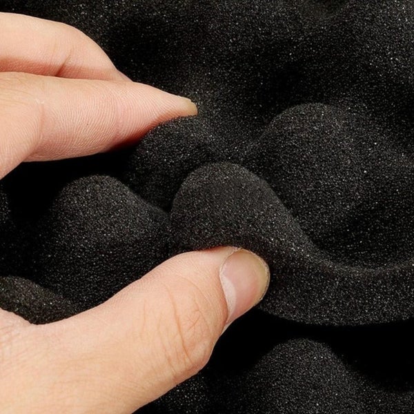 6pcs Black Acoustic Soundproofing Foam Studio Sound Absorption Panels 2012622 Carousel 2