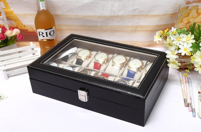 Watch Display Box 12 Slots 2015402 Carousel 1