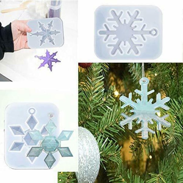 Snowflake Resin Moulds Silicone Molds I1022WT4 Carousel 18