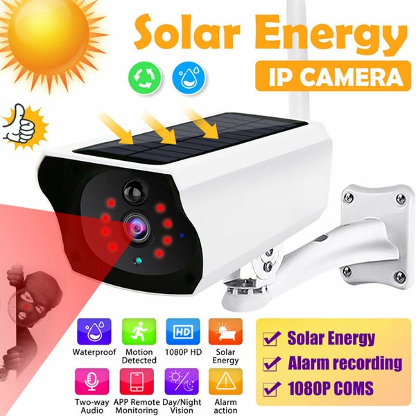 Outdoor Solar CCTV Security Surveillance Camera Carousel 1