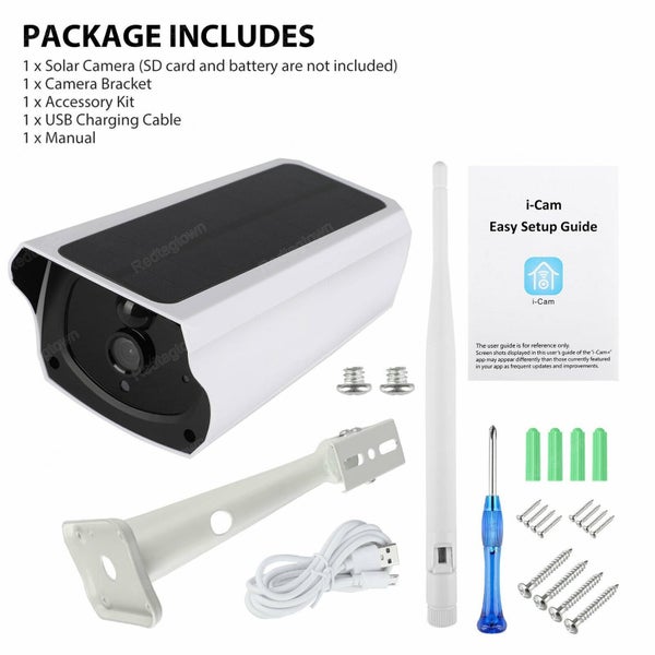 Outdoor Solar CCTV Security Surveillance Camera Carousel 11