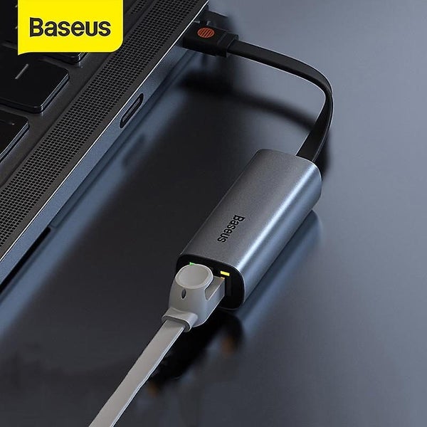 USB Ethernet Adapter Two-in-One USB Type-C NIC to Hub Carousel 2