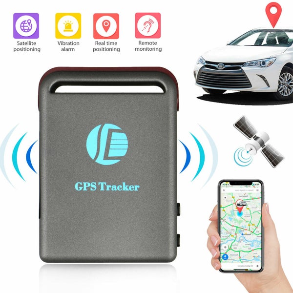 Magnetic Mini Car GPS Tracker Real Time Tracking Locator Device Voice Record SOS Carousel 1