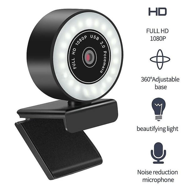HD webcam with microphone for computer PC video recording Carousel 1