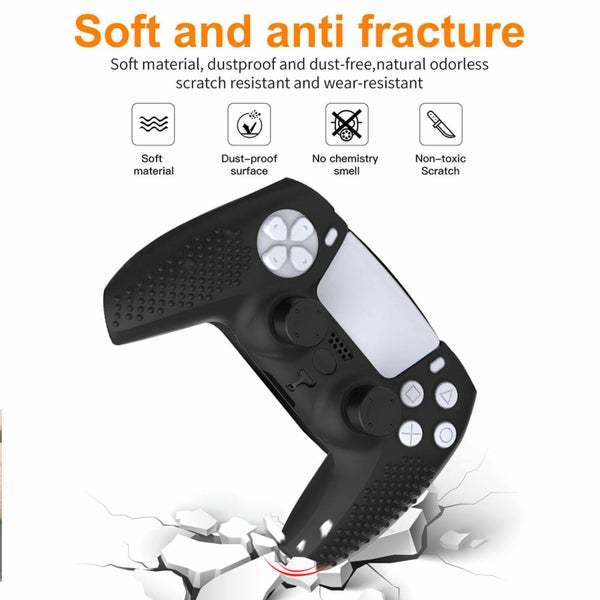 PS5 Controller Silicone Case + Thumb Grip Cover + Trigger Extenders Carousel 2