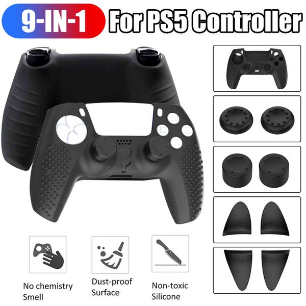 PS5 Controller Silicone Case + Thumb Grip Cover + Trigger Extenders Carousel 9
