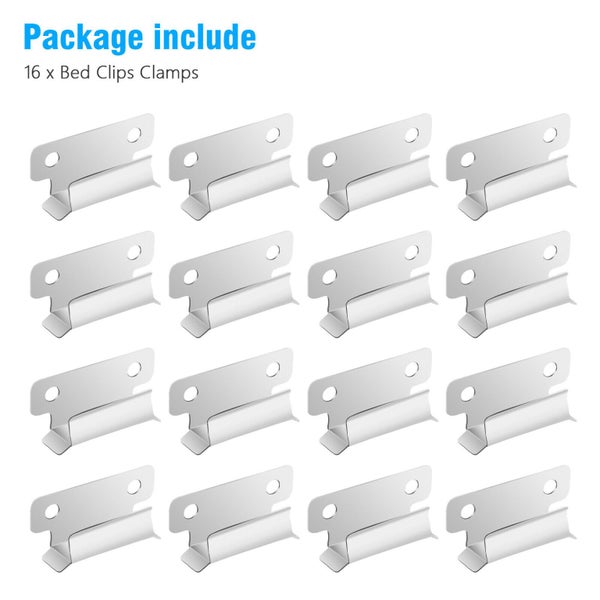 3D Printer Bed Clips Clamp for Ender 3 Carousel 8