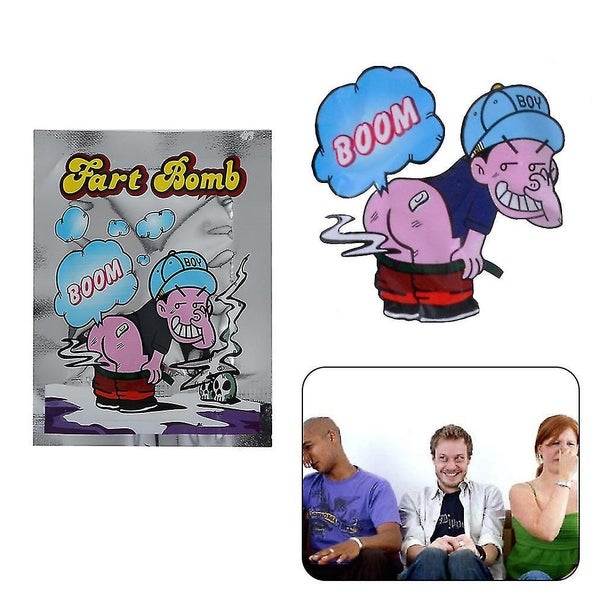 10 Pieces Smelly Fart Bomb Bag Fool Toy Novelty Prank Someone Stink Exploding Carousel 1
