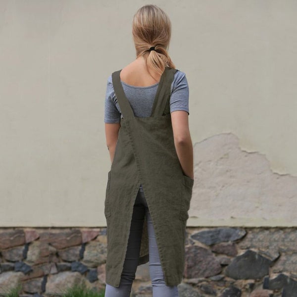 Pinafore Apron Dress Womens Clothing Size 18 J1614GN8 Carousel 3