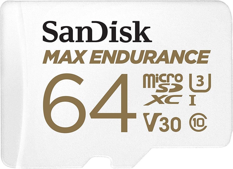 Micro SD Card SanDisk Max Endurance 64GB DashCam Security Memory Card SQQVR-064G Carousel 2