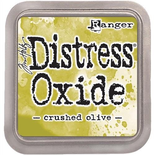 Ranger Ink Tim Holtz Distress Oxide Ink Pad Crushed Olive Carousel 1