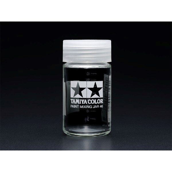 Tamiya 81042 Paint Mixing Jar 46ml w/Measuring Label Carousel 1