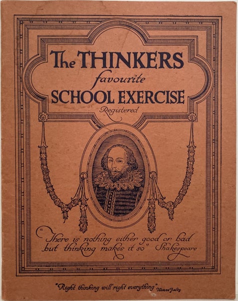 Vintage School Exercise Book circa 1940 - NEAR NEW ! Carousel 1