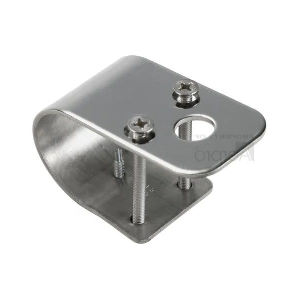 AERPRO CBBB50 Stainless steel 50mm Wrap-around Bullbar Mount UHF Antenna Bracket Carousel 1