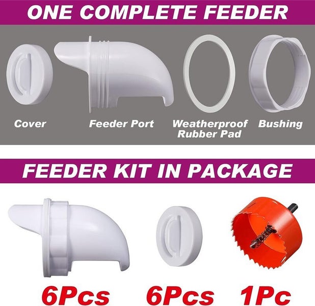 Chicken Feeder with Rat Stopper Caps 2032211 Carousel 2