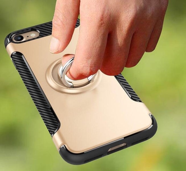 iPhone 6 / 6s Plus Shockproof Hybrid 360° Ring Rotate Kickstand Case Cover Carousel 2