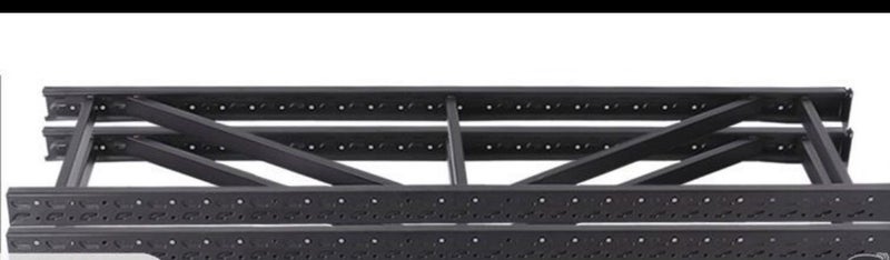 Garage Warehouse Workshop Shelving 2m x 2m x 600mm Black62863220003586114