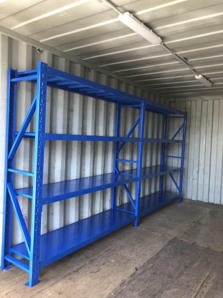 Garage Storage Warehouse Shelving - 3.5m L x 2m H x 500mm 250kg per level! Carousel 2