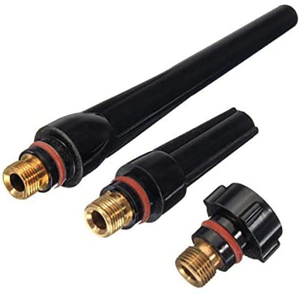 Practical Tig Welding kit Torch Collet Gas Lens Pyrex Glass Cup Kit Carousel 6