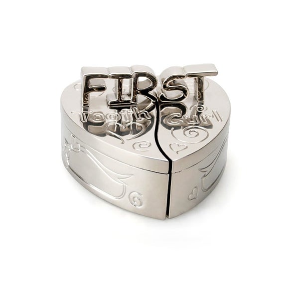 Whitehill Baby - Silverplated Heart First Tooth and Curl Box Carousel 1