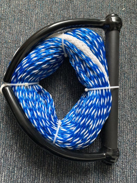 23m (75FT) Black Handle Water Ski Rope 1-section Carousel 1