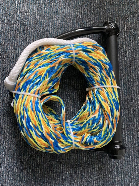 23m (75FT) Black Handle Water Ski Rope 1-section Carousel 2