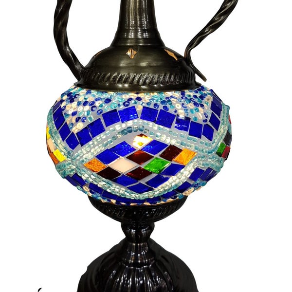 Turkish Mosaic Teapot Lamp - TL9 Carousel 2